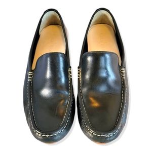 Cole Haan Black Leather Loafers